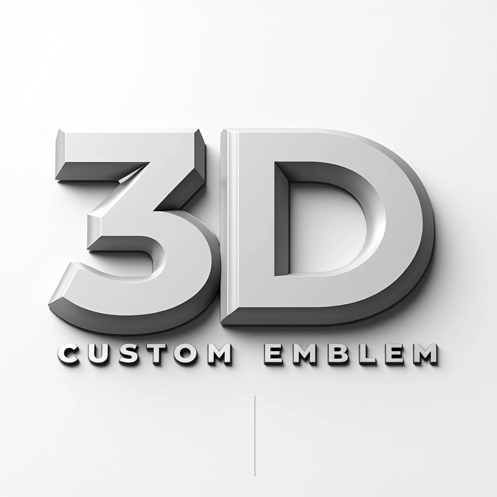 3d custom emblem