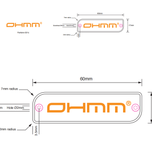 metal branding plates for outdoor furniture