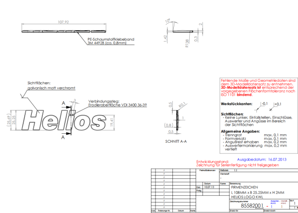 Custom ABS Electroplated Brand Lettering for Equipment and Appliance Brands