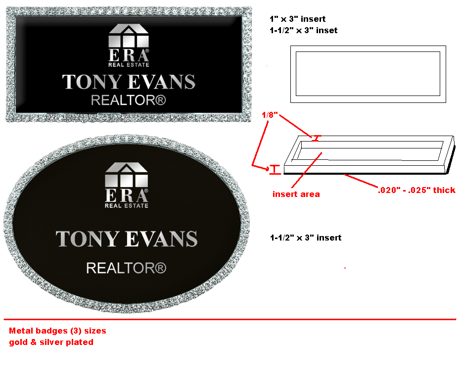 Custom Metal Name Badges for Clubs Luxury Retail and Premium Membership Programs